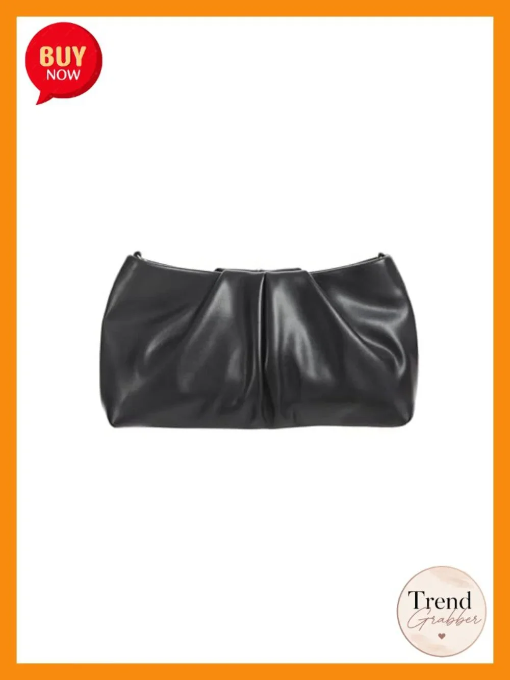 Pleated Clutch Purse for Women Evening Bag Formal Wristlet Faux Leather
